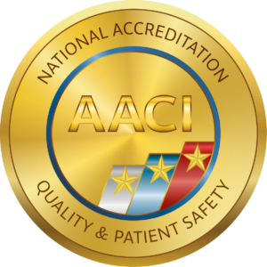 AACI Office Surgery Accreditation program badge